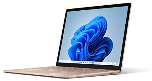 Microsoft Surface Laptop 4 - Ordinateur Portable (Windows 11, écran tactile 13.5, Processeur Intel Core i5, 8 Go RAM, 512 Go SSD, Clavier Français AZERTY) - Sable, finition métal