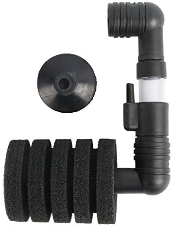 Aquarium Nano Bio Sponge Aquarium Air Filter Mini Svampfilter High Density Porös 5-lagers Biokemiskt Vattenfilter för Akvarium Fiskfilter Filter 5