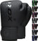RDX Kinder Boxhandschuhe für Muay Thai Kickboxen Sparring, Maya Hide Leder Kara Junior Boxing Gloves, Sandsack Boxsack Punchinghandschuhe, Kickboxhandschuhe MMA Kampfsport Training Schwarz 6oz