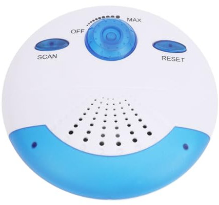 POENVFPO Radio de Ducha con Transmisión FM Mejorada, Altavoz Incorporado, Tiempo de Espera Prolongado, Diseño Impermeable IPX7, para Baño Al Aire