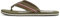 Tommy Hilfiger Herren Flip Flops Corporate Beach Sandal Zehentrenner, Grün (Army Green), 40
