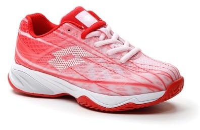 Lotto Bambini Mirage 300 AC Scarpe da Tennis Scarpa per Tutte Le Superfici Rosa-Bianco EU 33 NEU