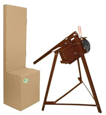 Generisk briketteringspress, briketteringsmaskin, träflis, papper, sågspån, återvinning, ECO