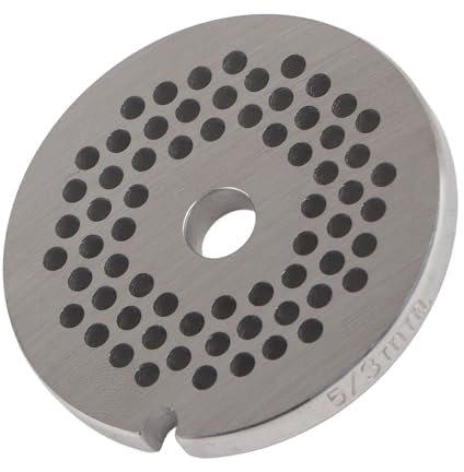 Coltello tritacarne di ricambio in acciaio inox per ripieno di panini al vapore, dimensioni 5 mm, adatto per smerigliatrice/tritacarne, adatto per uso domestico e ristorante (3 mm)