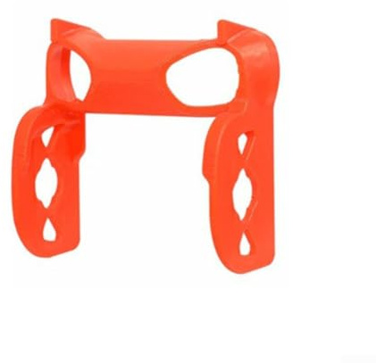 Linhexis Gimbal skyddsstång för DJI Lito1 X1, snabbfrigörande linshuvskydd, ABS-kamera för stabiliseringsskyddsfodral, reptåligt dammskyddstillbehör i svart orange grå (orange)
