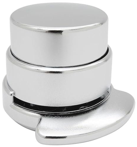 Wedo 127154 - Klammerloses Heftgerät (Kunststoff) verchromt