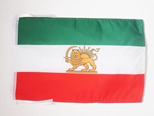 AZ FLAG - Flagge Iran Alt - 150x90 cm - Iranische Fahne 100% Polyester mit Messing-Ösen - 110g