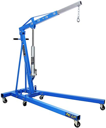 Pro-Lift-Werkzeuge 2t Werkstattkran klappbar 2000 kg Motorkran Getriebeheber Montage-Kran schweres Modell 110kg