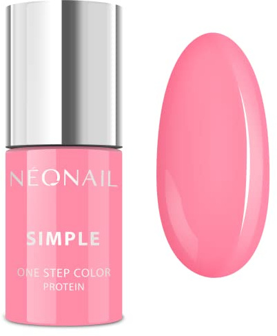NÃ‰ONAIL Rosa Xpress UV Nagellack 3In1 Simple One Step Color Protein Lovely 7838-7, 7.2 ml