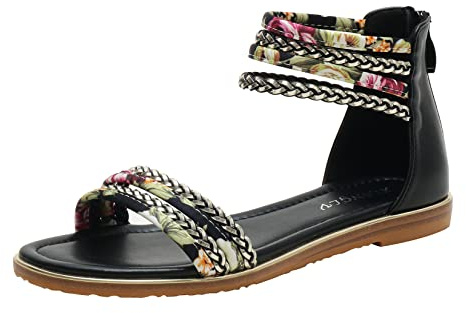 LOCIIXAT Rhinestone Sandale