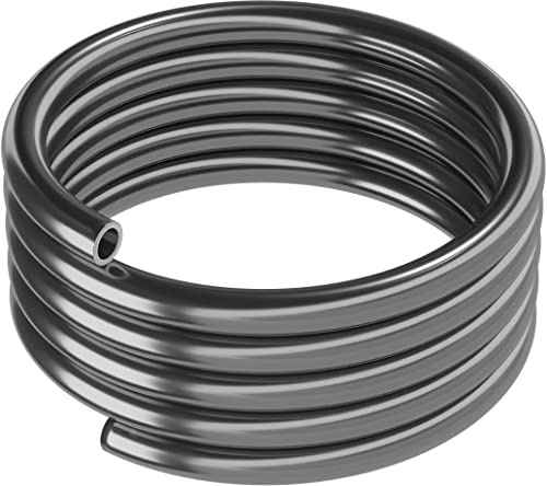 ARKA Tuyau PVC - 16/22mm, Gris - Tuyau Flexible Polyvalent et Robuste pour Les Aquariums, Les bassins et Les ateliers, Durable et Flexible