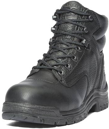 Timberland PRO Women's TiTAN 6 Inch Alloy Safety Toe Industrial Work Boot, Black-2024 NEW, 9M
