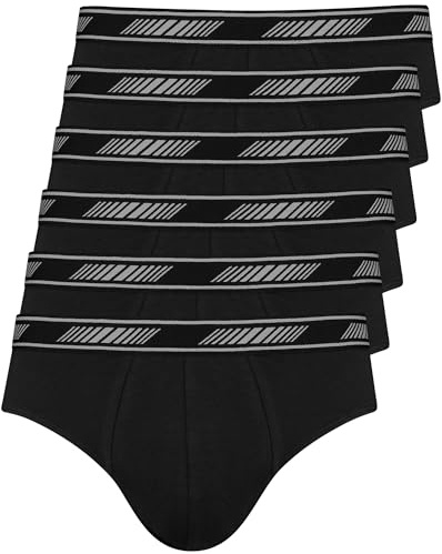 Nur Die herr 6-pack 3d Flex Classic Trosor Av Andningsbar Bomull Rörelsefrihet Män Kalsonger Slip