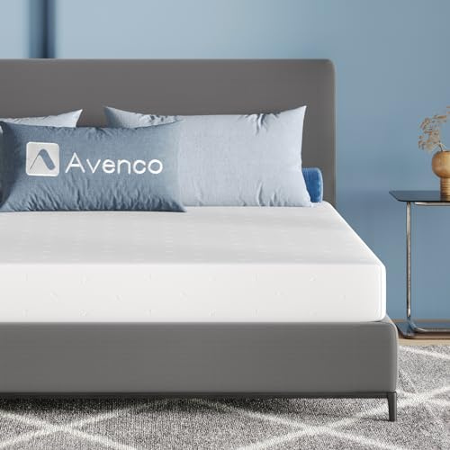 Avenco Colchones 160x200, Colchón de Espuma de 7 Zonas, Reversible Verano/Invierno, Funda de Colchón Extraíble y Lavable, Transpirable, Altura 18 cm