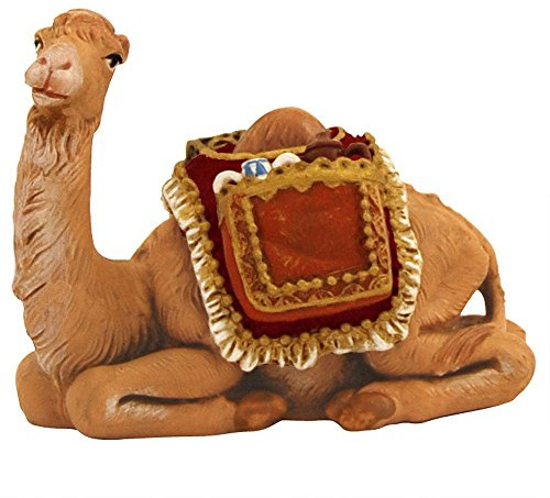 Fontanini by Roman Inc.,Children's Camel, 5 Animals Collection, Nativity Figure and Accessories, Hand Sculpted and Painted