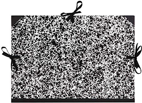 Clairefontaine 33602C - Un carton à dessin Annonay fermeture 3 cordons 78x118 cm, Blanc