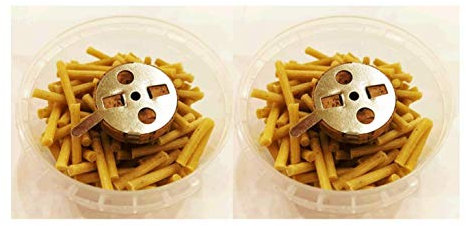 Lámpara de aceite para cristiano ortodoxo, lámpara Kantili de bronce - luz eterna (accesorios 120 x mecha)