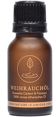 Nature is Unique MAJERTEEN Weihrauchöl (Boswellia carterii & frereana) – 100% naturrein – nachhaltige Wildsammlung – Premium-Weihrauch – für Naturkosmetik und als Raumduft