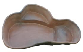 Giardini d'Acqua Art.525 Laghetto MOD Antille Vetroresina Stagno Artificiale Vasca per Pesci 220 x 140 X 60 Cm Piante Palustri Koi Garden DIY Capacita' 750 Lt Effetto Naturale Garanzia 25 Anni