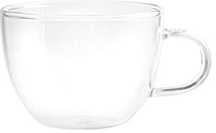 H&H Fusion Set 6 Tazzine da Caffè in Borosilicato, Senza Piattino, 10cl