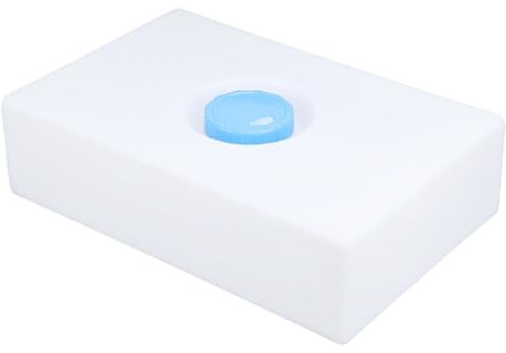 5 gallon RV färskvattentank, LLDPE läckvärde – fyrkantig tank med 85 mm munöppning, för husbilar, släpvagnar, båtar, yachter, hydroponiska växtkärl, standard