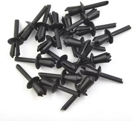 Pack of 10 Wheel Arch Lining Push Rivet Clips, Fender Side Skirt Retainers, Compatible with BMW 1-8 Series, X1, X5, X6, Z1, Z4 OEM Part Number 51161881149