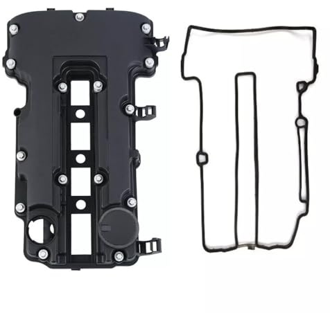 H-YEEU Cam Rocker Cover Engine Valve Cover with Gasket For Vauxhall A12XER A14XER Corsa Mokka 55573746, 25198874, 25198498