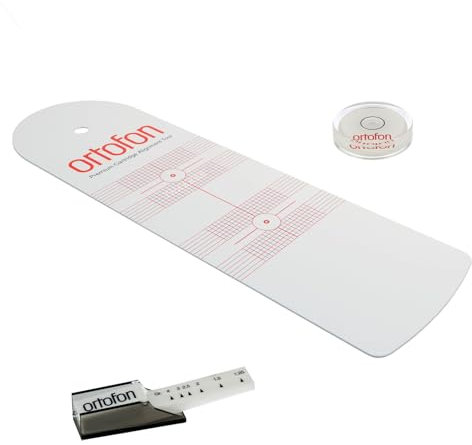 Ortofon Set di regolazione per giradischi, con braccio Ortofon, livella Ortofon e matrice SME