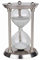 Koch 11197-Clessidra in Acciaio Inox Lucido, Colore: Argento Clessidra, 60 Min