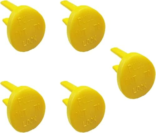 5 Pcs Yellow Safety Switch Key for Craftsman Radial Arm Band Drill