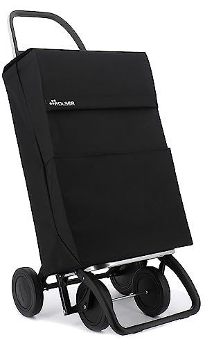 CARRO COMPRA ROLSER 2500LN 4 DML029 NEGRO