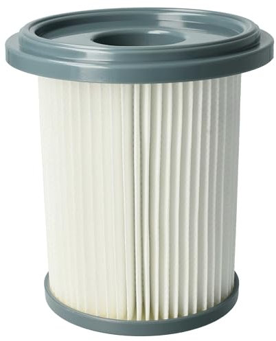 vhbw Filtro reemplaza Philips 432200909790, 432200493320, FC8047 para aspiradora - filtro Hepa Blanco Gris oscuro