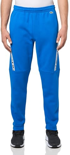 Lacoste Men's Printed Bands Trackpants, Marina, 3X-Large