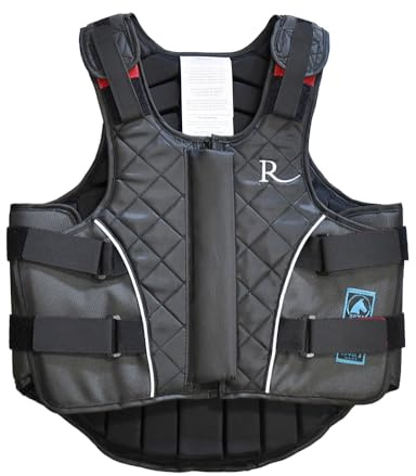 Rhinegold Pro-Tec Childrens Body Protector for Horse Riding - Childs Small, Black