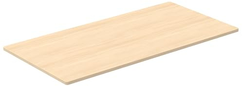 Cooleben 140x70cm Ganzes Tischplatte - Nachhaltiges Holz mit Melaminbeschichtung, 25mm Dicke (Beige, 140cmX70cm)