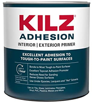 KILZ - Imprimación/sellador interior de látex de alta adherencia, blanco, 3,80 litros