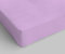 Italian Bed Linen Lenzuolo sotto con Angoli Max Color, 100% Cotone, Lilla, Matrimoniale