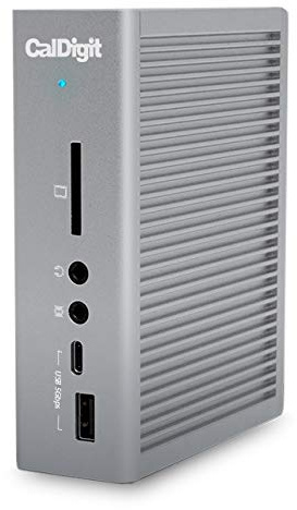 CalDigit TS3 Plus Thunderbolt 3 Dock - 85W Charging, 7X USB 3.1 Ports, USB-C Gen 2, DisplayPort, UHS-II SD Card Slot, LAN, Optical Out, for 2016+ MacBook Pro & PC (Space Grey - 0.7m/2.3ft Cable) …