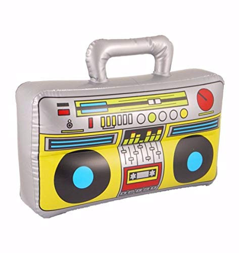 Mr. Gadget solutions® Boom Box Boom Box Ghetto Blaster gonflable pour déguisement