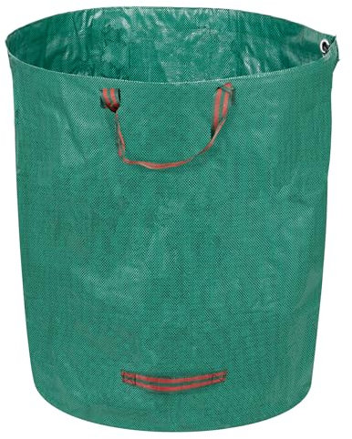 Gecosac Sac Jardin Déchets Verts 272L, Autoportant, Résistant, Sac Etanche avec 3 poignées