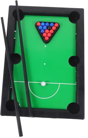 Happyyami 1 Satz Mini-billardspielzeug Gaming-Tisch Snooker-billardtisch Pool-Spiele Poolspiele Für Kinder Lustiges Billardtisch-Spielzeug Interessantes Tischbillardspielzeug Plastik
