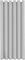 Oxford Homeware Blackout Eyelet Curtains for Living Room 66x84 Inch Thermal Insulated Light Grey Ring Top Curtain 1 Panel with Tie Back
