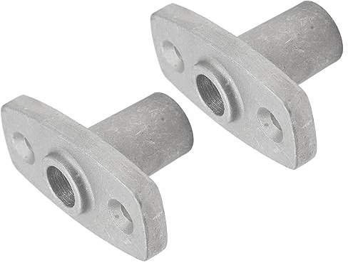 Cocoarm Supporto per Presa per Remo con Montaggio Superiore in Alluminio Pressofuso, 2 Pezzi, Gambo da 1/2 Pollici, Supporto Stabile a Forma di T per Barche a Remi per Uso Marino