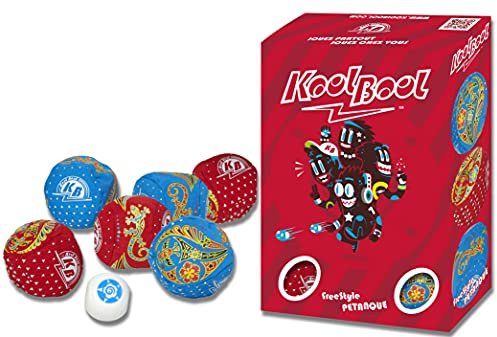 KoolBool, Freestyle Petanque avec 6 Boules Souples et Molles - Enfant Famille Spot Games