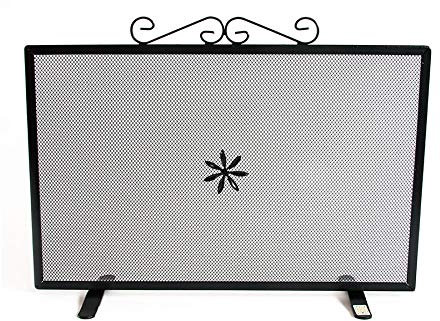 CLASSIC - PARASCINTILLE IN FERRO BATTUTO PER CAMINO CM 70