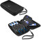 Harrows Darts Case Blaze Pro 6 | Darttasche für 6 Darts | Dartpfeiltasche & Dartpfeile Aufbewahrung | Schutz aus Eva-Material | Professionelles Dart Etui für 6 komplett montierte Pfeile (Schwarz)