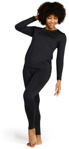 LAPASA dam inomhus fleece termounderklädes-set funktionsunderkläder skidunderkläder för vinter L17&L41&L44 MEHRWEG