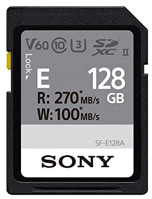 Sony 128GB E Series UHS-II SDXC Memory Card