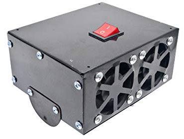 TOTMOX 500W sbrinatore elettrico per auto riscaldato rapidamente, ventilatore di riscaldamento per auto 12V