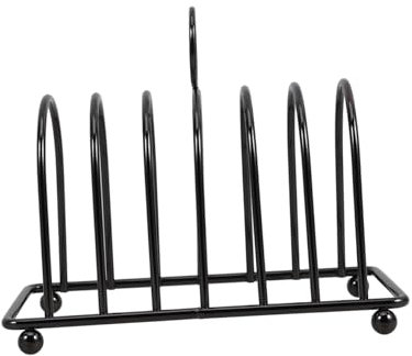 EXHUMKY Soporte De Pan Multifuncional De Acero Inoxidable Ranuras Anchas Estante Vertical para Rebanadas De Tostadas para Cocinas y Almacenamiento El Hogar
